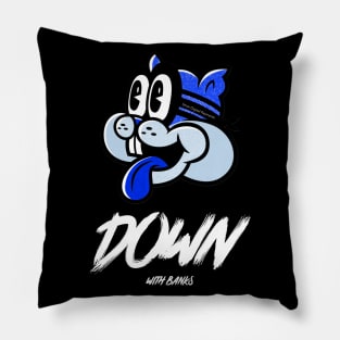 Down With Banks cat burgler Pillow