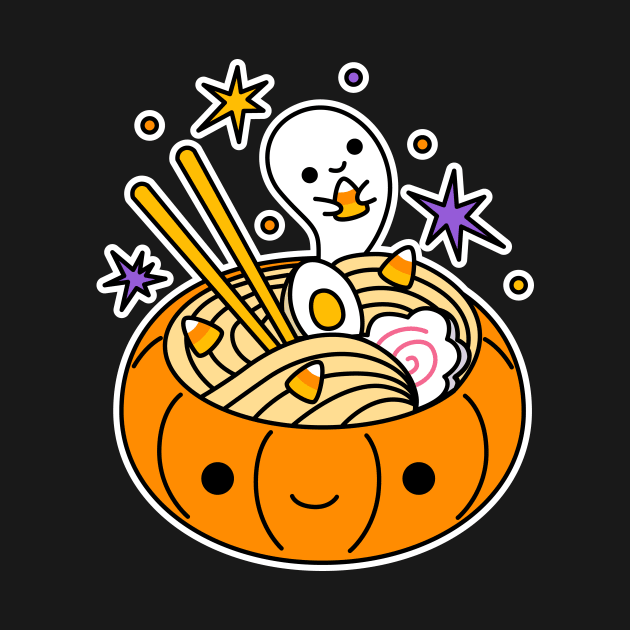 Halloween pumpkin noodles by Valentina