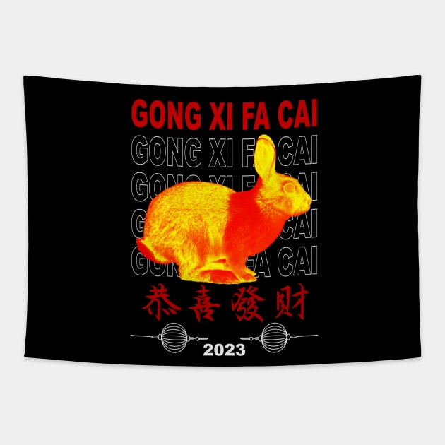 GONG XI FA CAI Tapestry by ArtAhmad_103