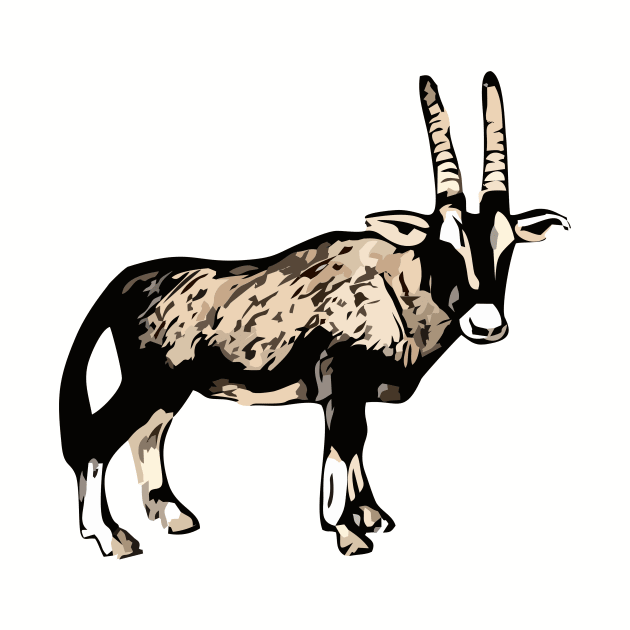 Oryx antlope by RosArt100