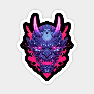 oni mask Magnet