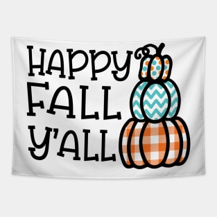 Happy Fall Y’all Halloween Autumn Southern Cute Tapestry