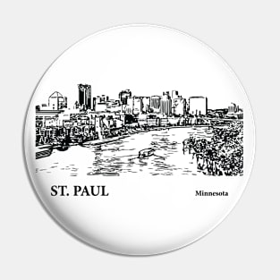 St. Paul - Minnesota Pin