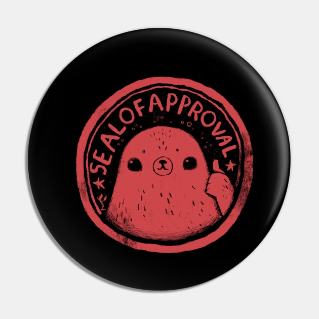 seal of approval Pin by Louisros