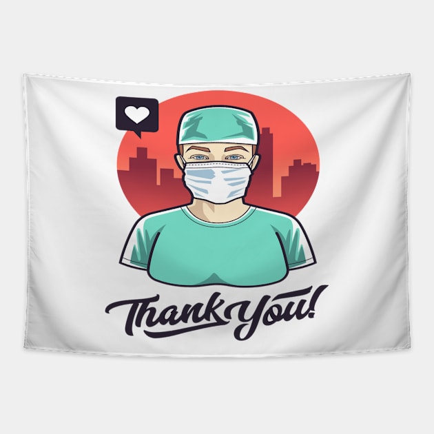 thank you doctors Tapestry by hamzaben