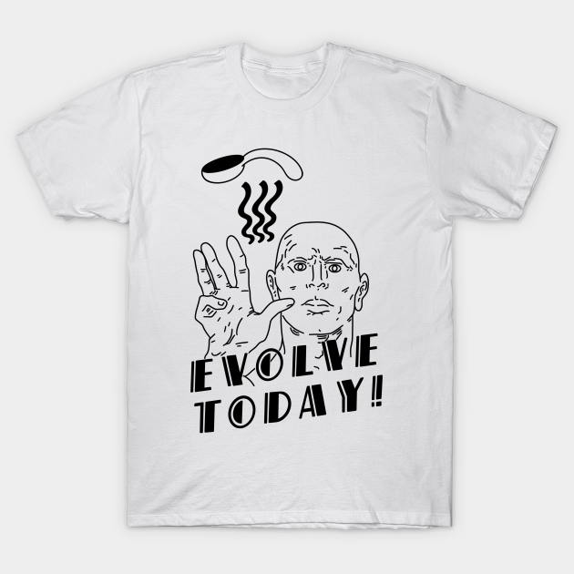 Discover Evolve Today - Telekinesis - Plasmids - T-Shirt