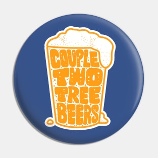 Beer Drinking - Couple two tree beers Pin