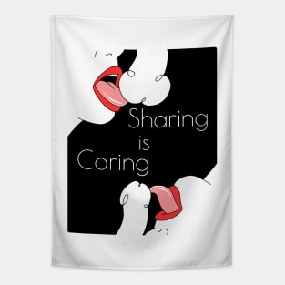 Sharing is caring Tapestry