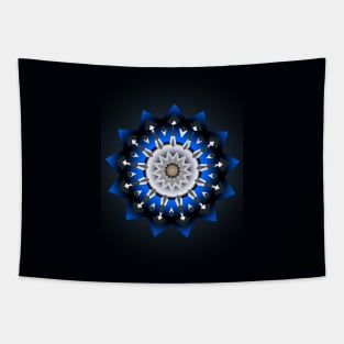 Blue 3D Decoration Tapestry