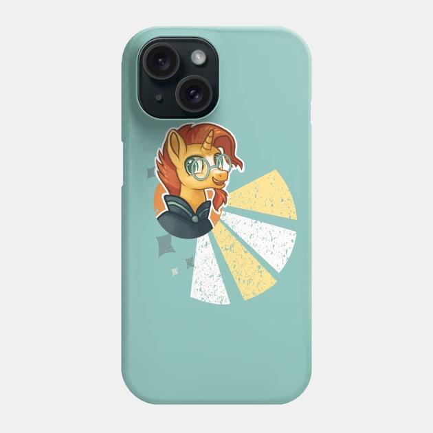 Sunburst vintage cutie mark Phone Case by Drawirm