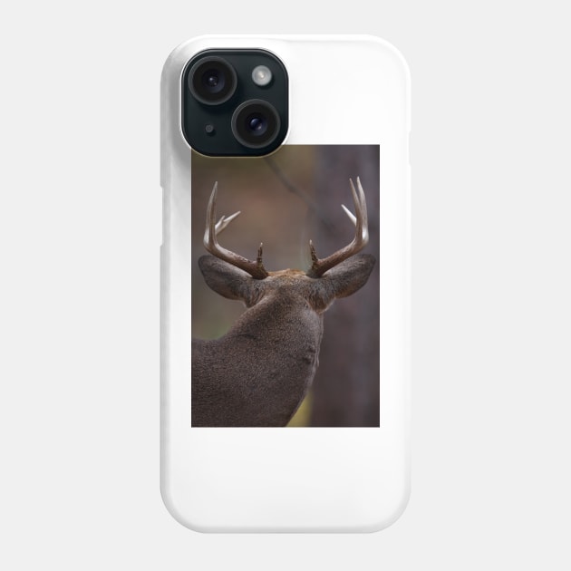Don't look back - White-tailed Deer Phone Case by Jim Cumming