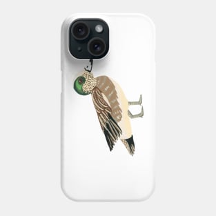 American Wigeon Duck Phone Case