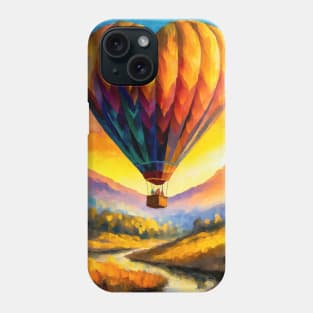 Heart air balloon Phone Case