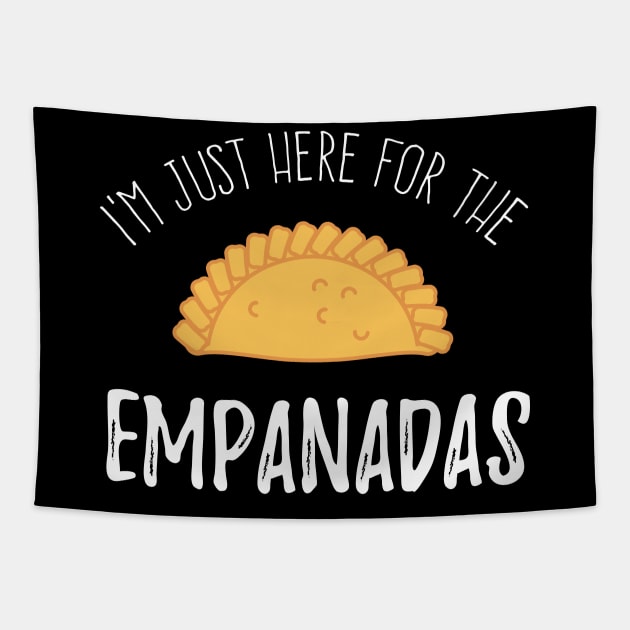 I'm just here for the empanadas Tapestry by verde