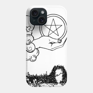 ACE OF PENTACLES Phone Case