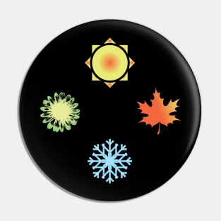 The Seasons Pin