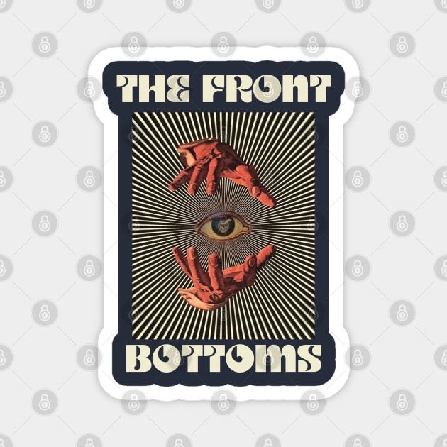 Hand Eyes The Front Bottoms Magnet by Kiho Jise
