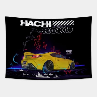 Hachi Roku The Sleeper Awaken GR86 T-Shirt Coffee Mug Apparel Hoodie Sticker Gift Tapestry