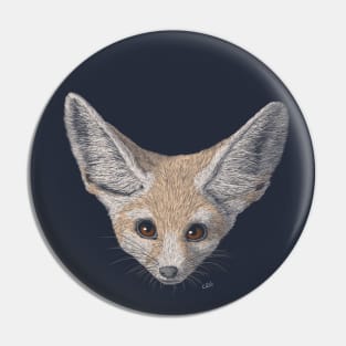 Fennec Fox Pin