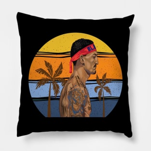 Max Holloway Vintage Pillow