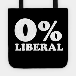 0% Liberal Favorite Repulican Conservatives Tote