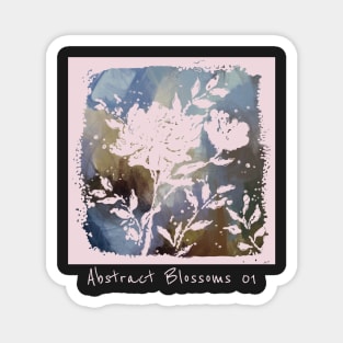 Abstract Blossoms 01 Magnet