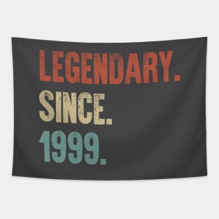 Retro Vintage 20th Birthday Legendary Since 1999 Tapestry