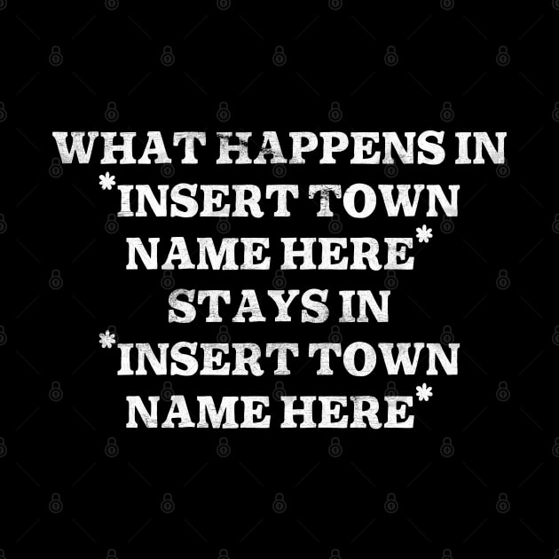 What Happens In "Insert Town Name Here" by DankFutura