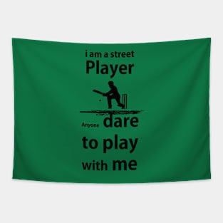 I am a Street Player Tapestry