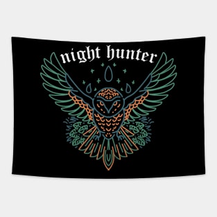 night hunter Tapestry