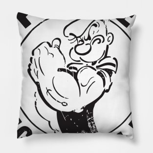 Popeye strong to the finish Pillow