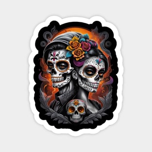 Parejas - Couples- Dia De Los Muertos Magnet