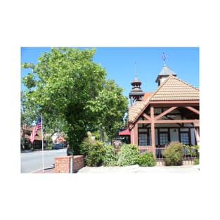 Copenhager Liqueur and Mini Mart - Solvang California Street Scene T-Shirt