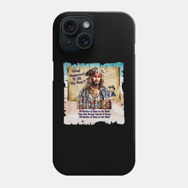 Where's the Rum Phone Case by KEWDesign