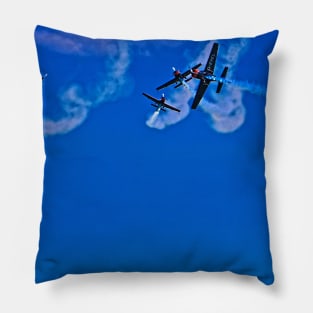 Crazy Flying Aces at Airbourne, Eastbourne Pillow