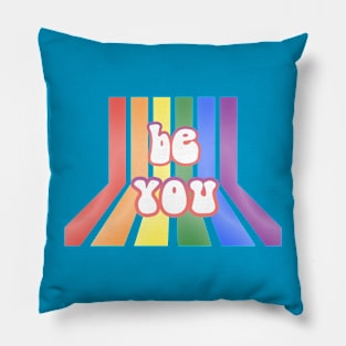 be you : vintage pride edition Pillow