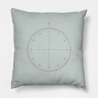 Sectional Chart Compass Rose Pillow