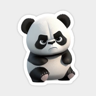 Panda Cute Adorable Humorous Illustration Magnet