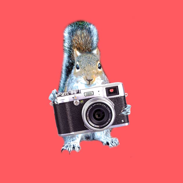 Squirrel Selfie by PrettyDopeDad