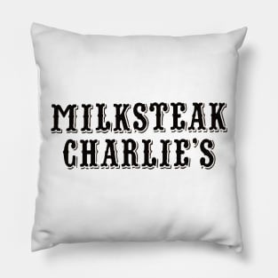 Milksteak Charlie's Pillow