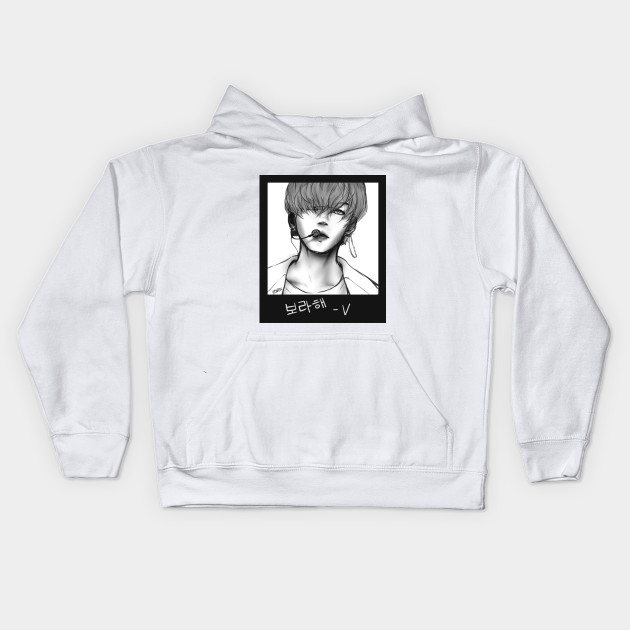 bts gray hoodie