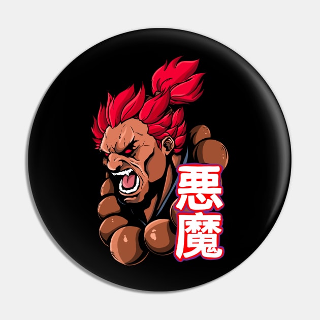 Akuma Pin by Jones Factory