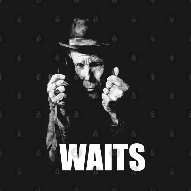 Tom Waits by DMBarnham