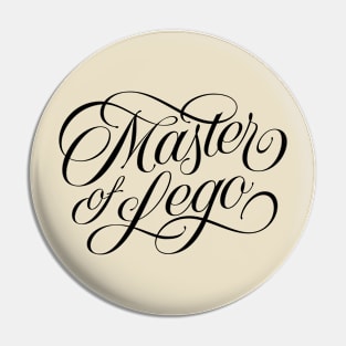 Master of Lego Pin