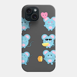 a day in the life of a mouse Phone Case