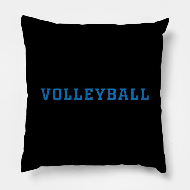 volleyball Pillow by busines_night