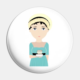 Jane Austen Pin