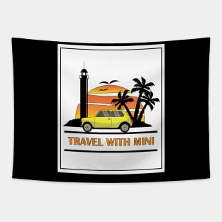 Travel With MINI Tapestry