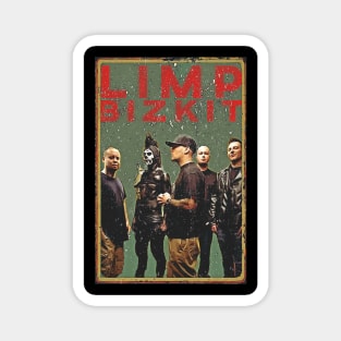 Limp Bizkit | Vintage Rtro Poster Magnet