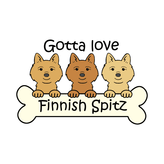 Gotta Love Finnish Spitz by AnitaValle